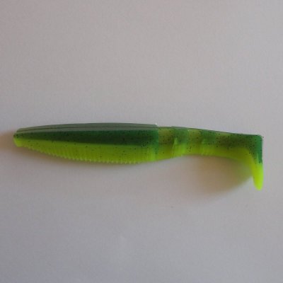 Pro Jointed Minnow Chartreuse/Grön med Svart Glitter 13 cm