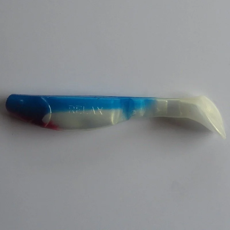 Kopyto Long 10cm (4") Gold Pearl/Blå