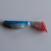 Ripper Kopyto Pärlemor/Blå/Röd med glitter6,2 cm