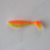 Akara Ripper Orange/Transparent med Guldglitter 5 cm