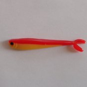 Akara Splittail Röd/Gul 7,8 cm
