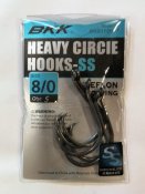BKK Heavy Circle Hooks - SS 8/0 qty 5
