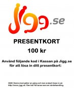 Presentkort Värde 100 kr