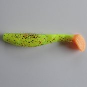 Ripper Kopyto Long Silke/Chartreuse/Orange med Svart/Orange Glitter 10 cm