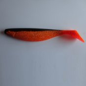 Ripper SM Transparent Orange/Svart/Röd med Holo Glitter 22,5 cm