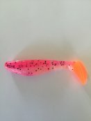 Ripper Kopyto Pärlemor/Röd/Orange med Svart Glitter 7,5cm