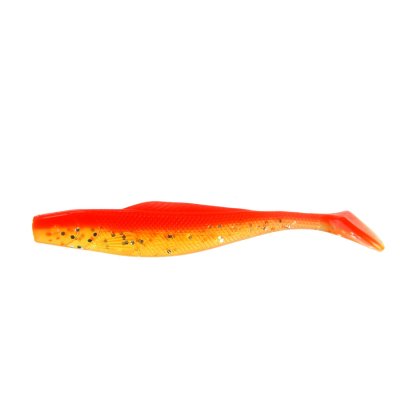 Natural Shad Orange med Guldglitter 6,2cm