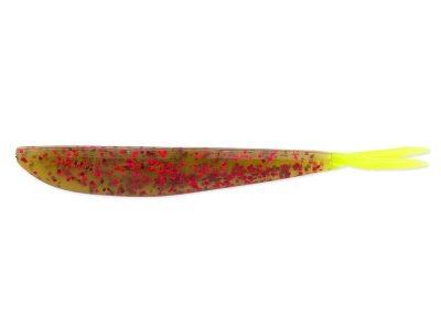 Fin-S Fish Avacado Red Flake Chart Tail 10,2 cm
