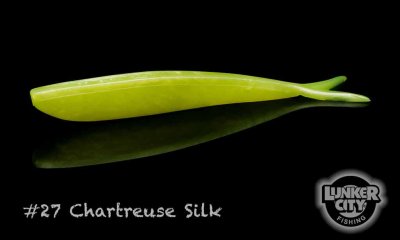 Fin-S Fish Chartreuse Silk 10,2 cm