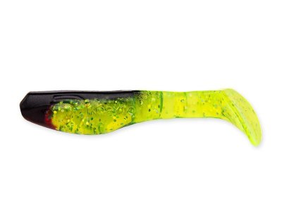 Ripper Kopyto Chartreuse/Svart/Röd med Holo Glitter 7,5 cm