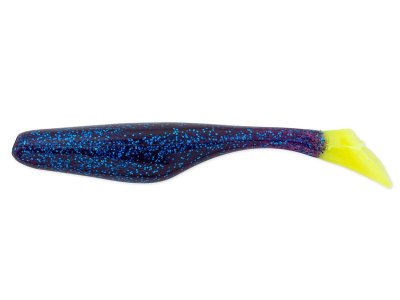 Walleye Turbo Shad Electric Blue/Lime Tail 9 cm