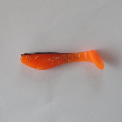 Akara Ripper Orange/Svart med Glitter 5 cm