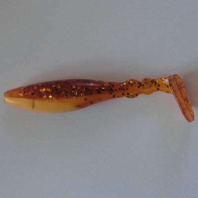 C3 Pärlemor/Rootbeer med Svart/Guld Glitter 7,5 cm