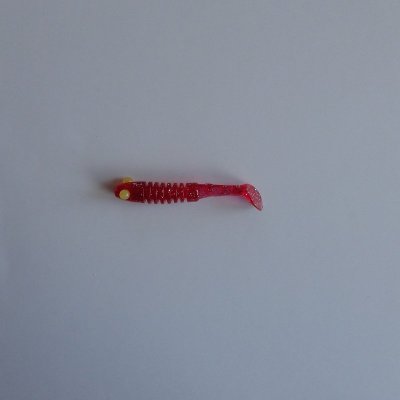 Skeleton Röd med Glitter 5,5 cm