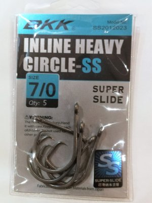 BKK Inline Heavy Circle -SS 7/0 ,5st