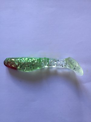 Ripper Kopyto Grön,Silverglitter,Röd nos 7,5cm