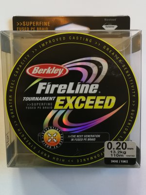 Fireline Exceed Smoke/Fumee 0,20mm 13,2kg 110m