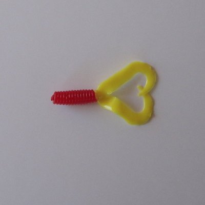 Twister Dwuogonovy Röd/Gul 5 cm