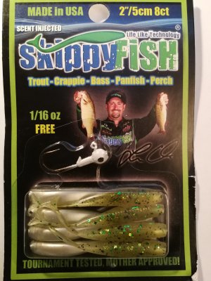 Skippyfish Baby Bass 5cm 8pack