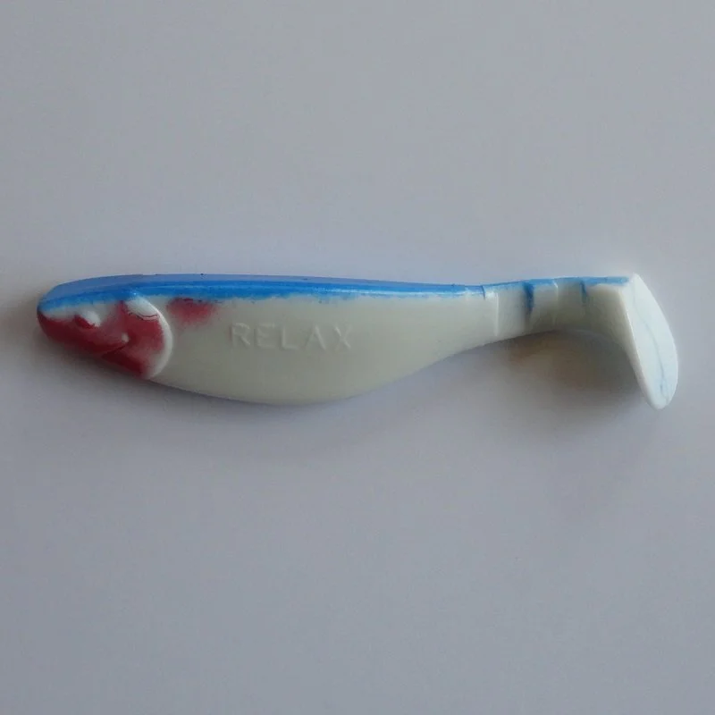 Ripper Kopyto 10cm (4") Vit/Blå/Röd