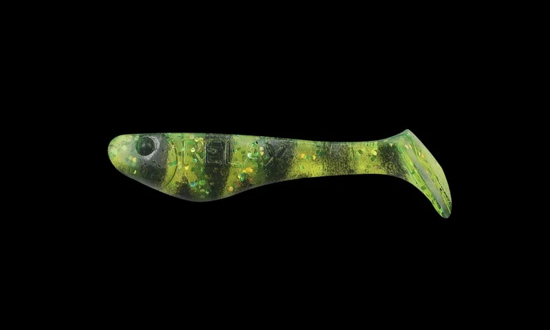 Ripper Kopyto 5cm (2") Chartreuse/Svart Tiger Hologlitter