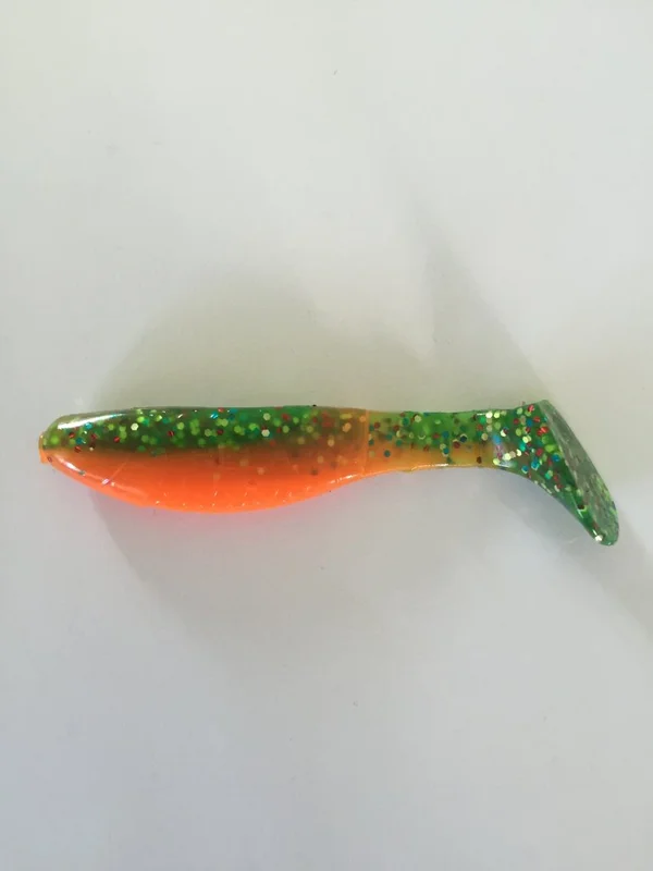 Ripper Kopyto Laminat 7,5cm (3") Chartreuse/Orange Multi-Glitter