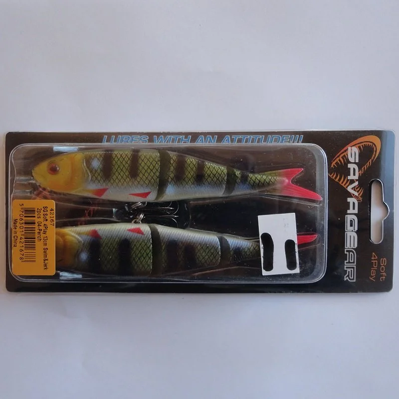 Soft 4Play Ready to Fish 13cm Perch 2-pack