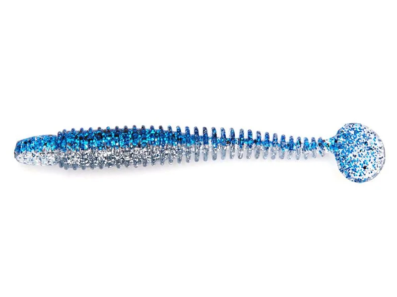 Lunker City Swimming Ribster 10,2cm Blue Ice | Jigg.se